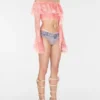Off-The-Shoulder kanten top