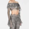 Off-The-Shoulder kanten top