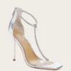 Olivia T-bandje met strass-steentjes en Stiletto’s