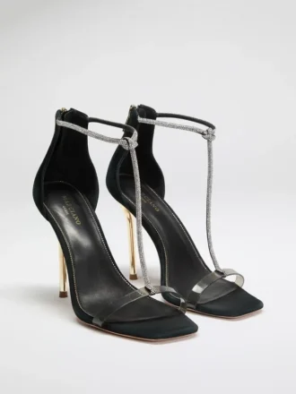 Olivia T-bandje met strass-steentjes en Stiletto’s Olivia T-bandje met strass-steentjes en Stiletto’s