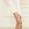 Olivia T-bandje met strass-steentjes en Stiletto’s