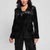 Omega oversized fluwelen blazer