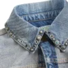 Omgekeerde denim jas