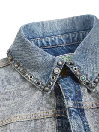 Omgekeerde denim jas