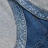 Omgekeerde denim jas