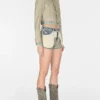 Omgekeerde denim short Omgekeerde denim short