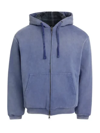 Omkeerbare hoodie met rits