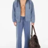 Omkeerbare hoodie met rits Omkeerbare hoodie met rits