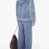 Omkeerbare hoodie met rits Omkeerbare hoodie met rits