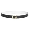 Omkeerbare riem met G-gesp met strass