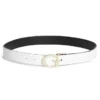 Omkeerbare riem met G-gesp met strass