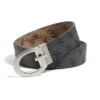 Omkeerbare riem met logo