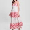 One Size Savina linnen maxi-jurk One Size Savina linnen maxi-jurk