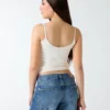Ortensia tanktop met strass-logo Ortensia tanktop met strass-logo