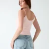 Ortensia tanktop met strass-logo Ortensia tanktop met strass-logo
