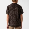 Overhemd met barok randprint