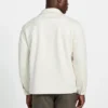Overshirt van imitatiesuède