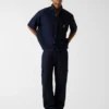 Oversized cropped overhemd Oversized cropped overhemd