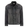 Oversized denimjas met patchwork Oversized denimjas met patchwork