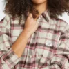Oversized overhemd met lange mouwen en zakken Oversized overhemd met lange mouwen en zakken