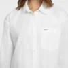 Oversized overhemd met lange mouwen en zakken Oversized overhemd met lange mouwen en zakken