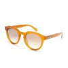 Oversized ronde kunststof zonnebril Oversized ronde kunststof zonnebril