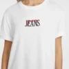 Oversized T-shirt met gemengd logo Oversized T-shirt met gemengd logo