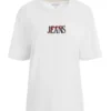 Oversized T-shirt met gemengd logo Oversized T-shirt met gemengd logo