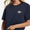 Oversized T-shirt met sterlogo Oversized T-shirt met sterlogo