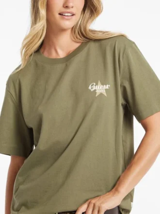 Oversized T-shirt met sterlogo