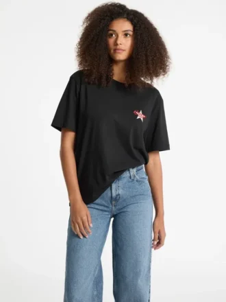 Oversized T-shirt met sterlogo