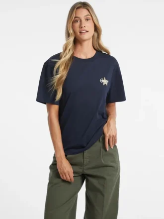 Oversized T-shirt met sterlogo