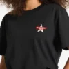 Oversized T-shirt met sterlogo Oversized T-shirt met sterlogo
