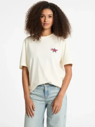 Oversized T-shirt met sterlogo