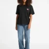 Oversized T-shirt met sterlogo Oversized T-shirt met sterlogo