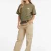 Oversized T-shirt met sterlogo Oversized T-shirt met sterlogo