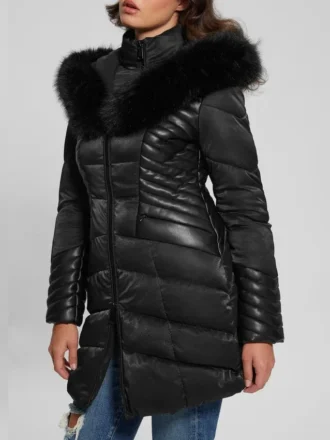 Oxana pufferjas met capuchon