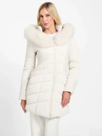 Oxana pufferjas met capuchon