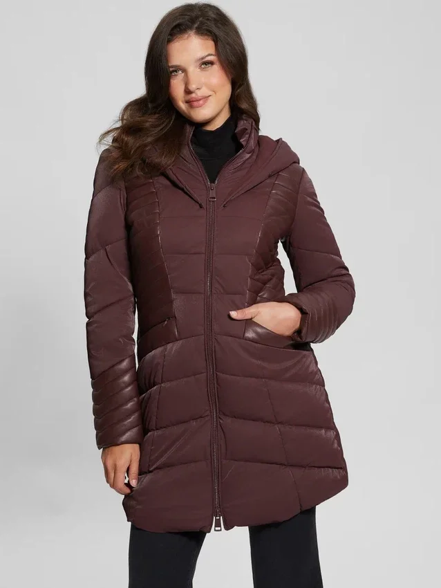 Oxana pufferjas met capuchon Oxana pufferjas met capuchon