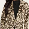 Pamela-blazer van bedrukt fluweel Pamela-blazer van bedrukt fluweel