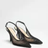 Pandy mesh slingback