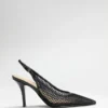 Pandy mesh slingback