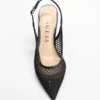 Pandy mesh slingback