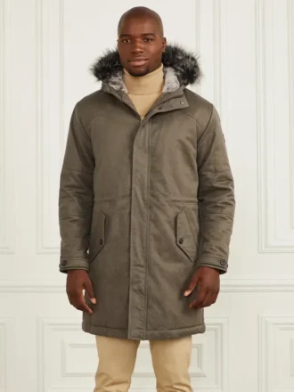Parka met capuchon
