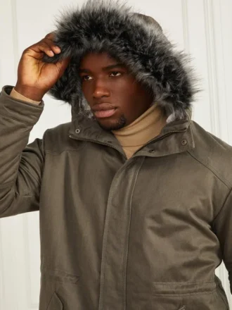 Parka met capuchon