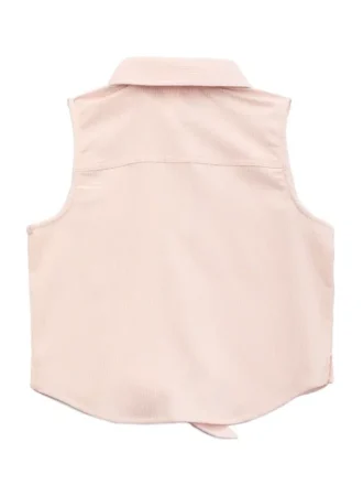Patty gilet met knopen (7-14)