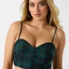 Pia geruite top