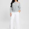 Poa metallic off-shoulder trui Poa metallic off-shoulder trui