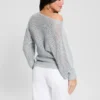 Poa metallic off-shoulder trui Poa metallic off-shoulder trui