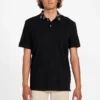 Polo met eco-jacquardlogo op de kraag